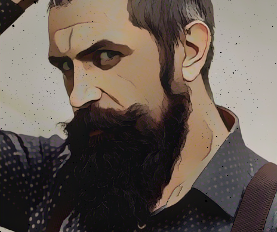 A man with a well groomed beard from using natural beard oil Australia.