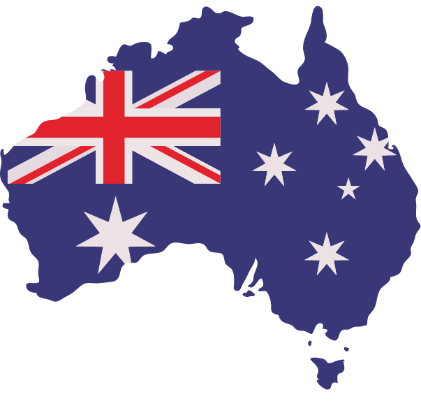 The Australian Flag in the shape of Australia. Hairy As is Australian owned, made, and sourced wherever possible.